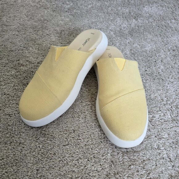 Toms Shoes - TOMS Women's Yellow Slip-On Shoes